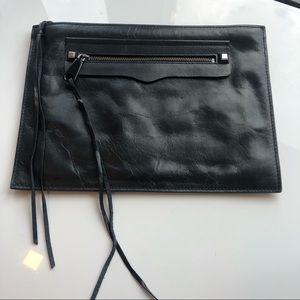 Rebecca Minkoff Black Leather Clutch